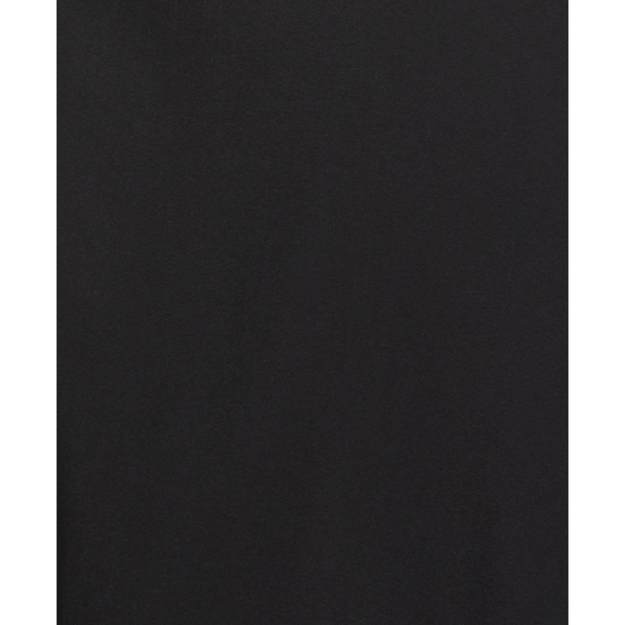 Cubavera Colorblock Embroidery Short Sleeve Shirt Black/White XXL NWT