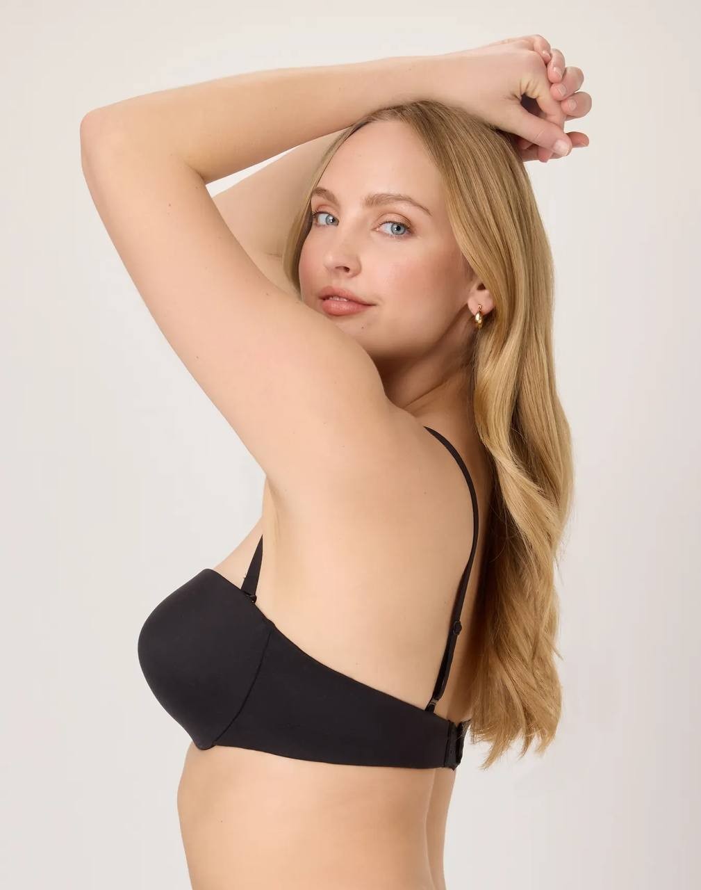 Maidenform 34B Women's Comfort Devotion Black Strapless Multiway Bra 09417 NWT