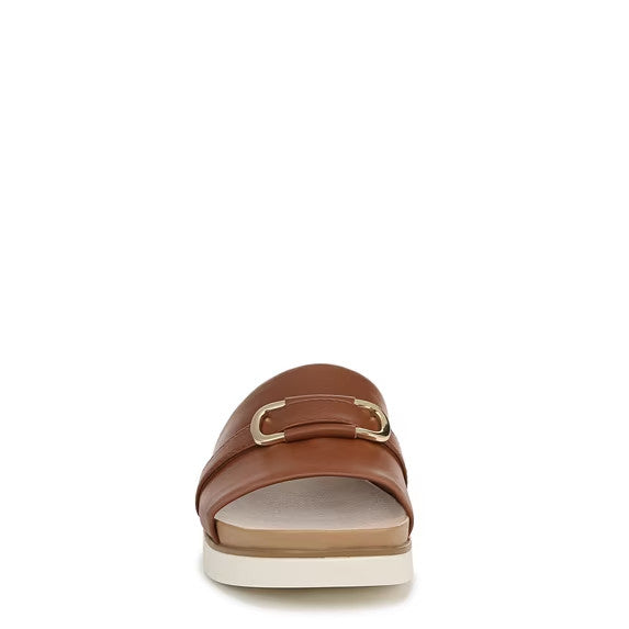 Life Stride  Platform  Sandals  Tan  Man‑Made  7M  New  With  Box  $80