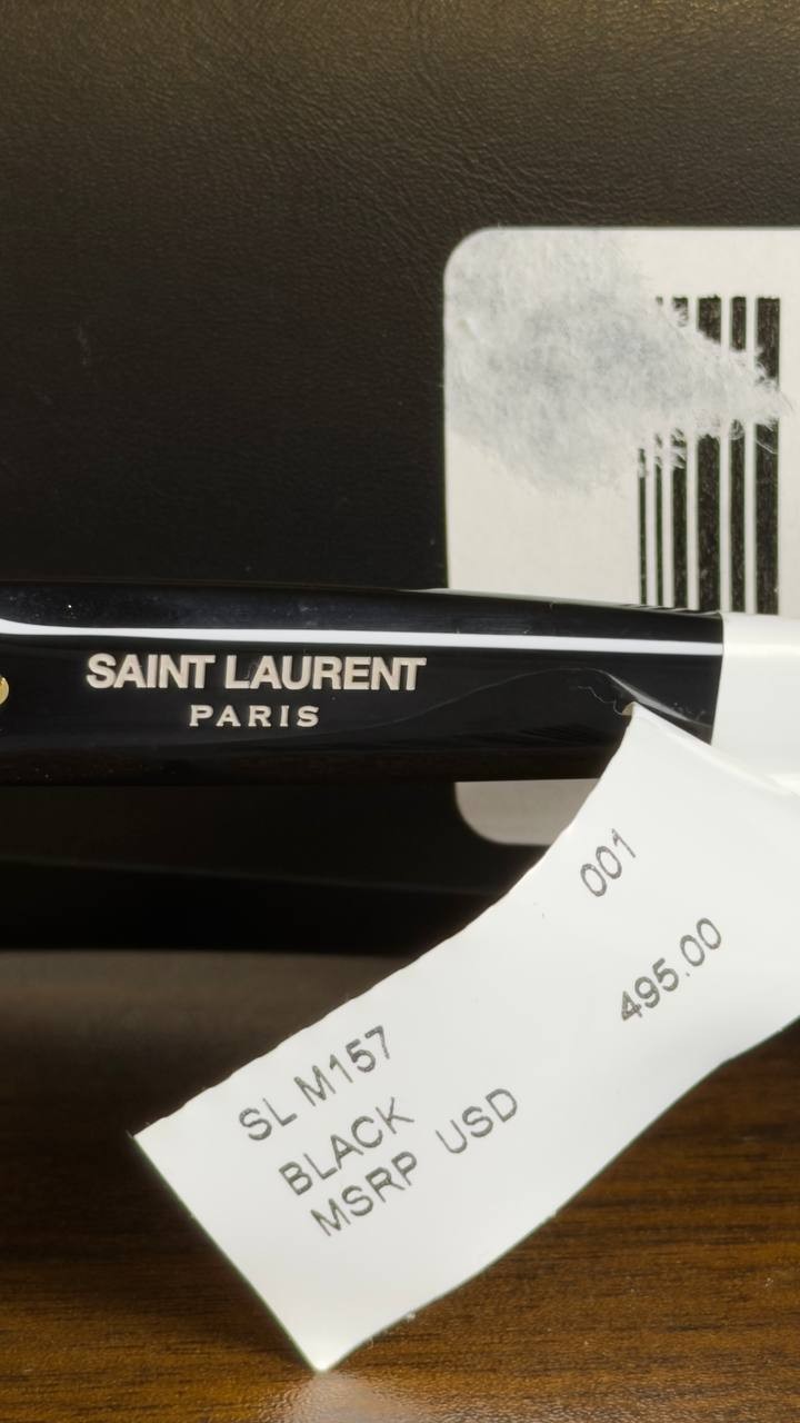 Saint  Laurent  Women’s  51mm  Cat  Eye  Sunglasses  Black  OS  NWT  $495