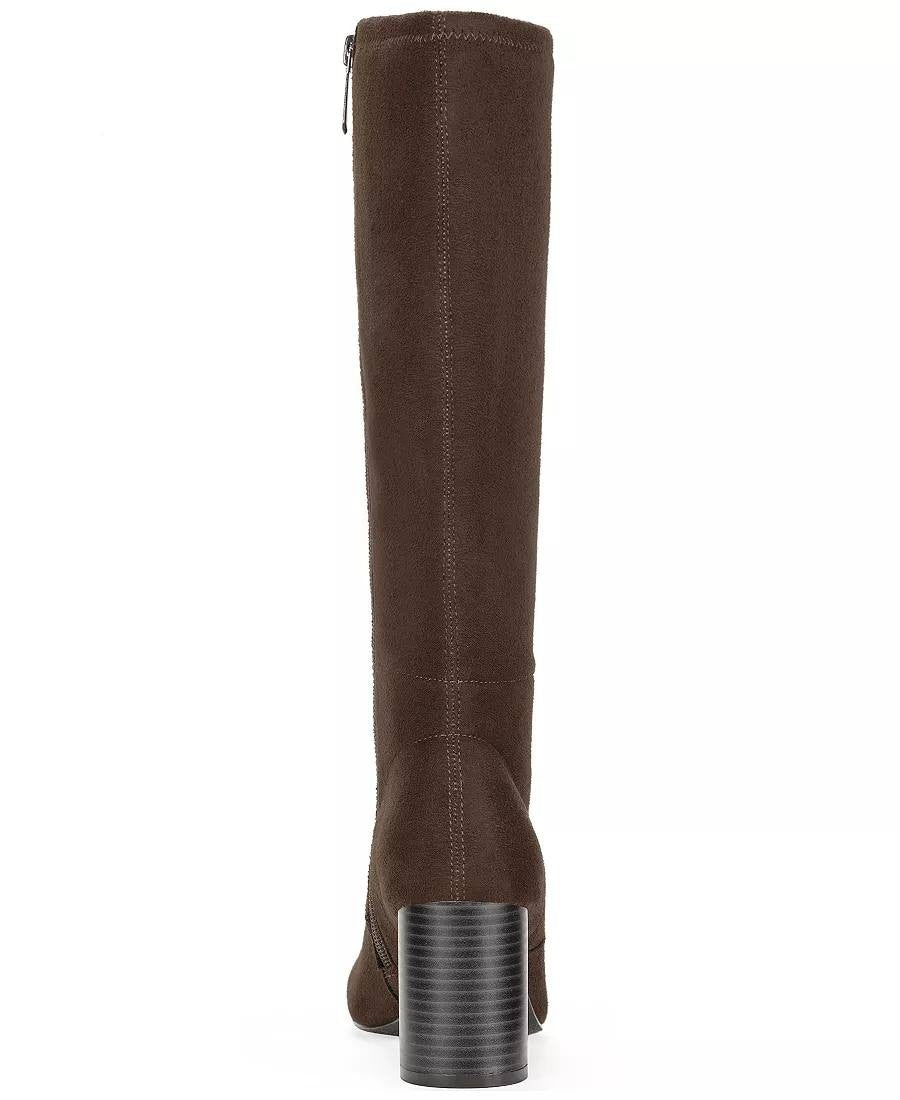 Style & Co Brysonn Boots 7M Dark Roast Microfiber Round Toe NIB msrp$89