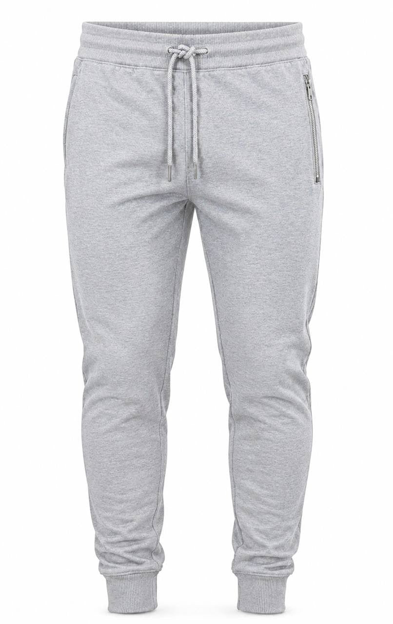 Blue Ice Fleece‑Lined Loose Fit Jogger Sweatpants Heather Grey L NWT $42.50