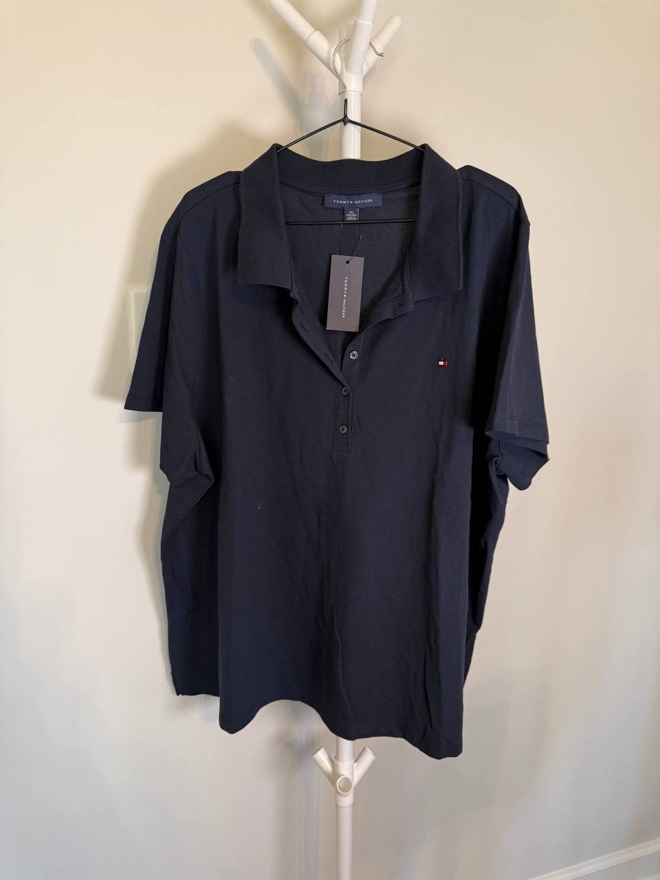 Tommy Hilfiger Men’s Navy Cotton Polo – Size 3X – NWT – $55.50