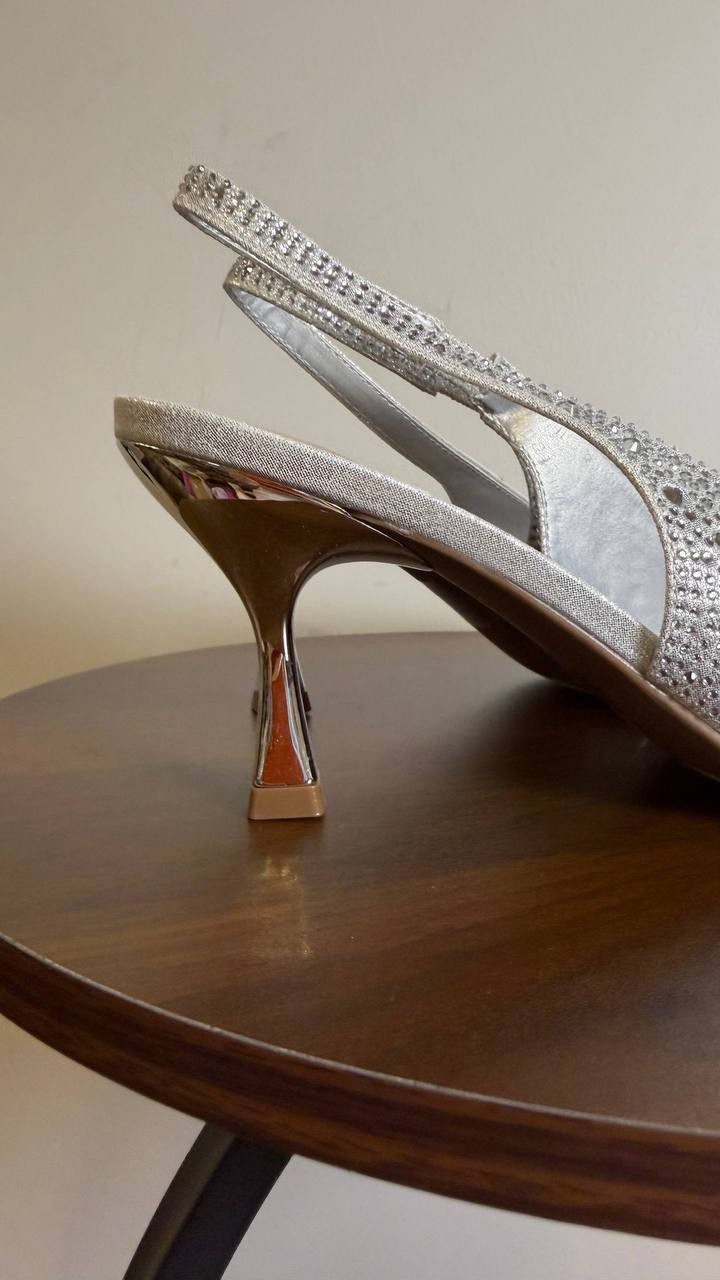 Sugar Dress Pumps 10M Silver Man-Made – New in Box MSRP $69