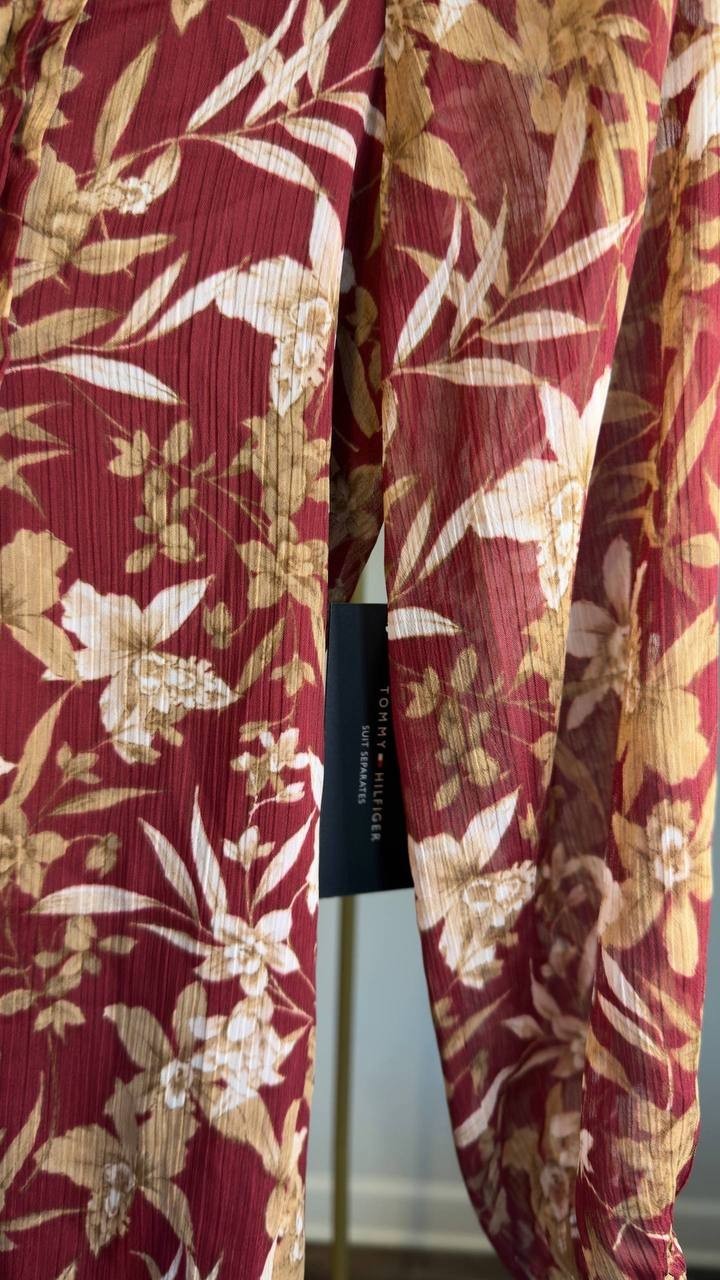 Tommy Hilfiger Blusa con Estampado Floral Multi XS NWT $89