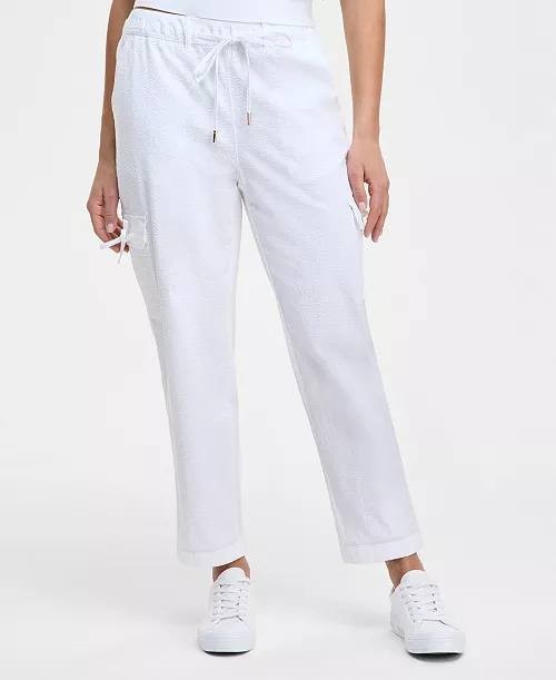 Nautica Jeans Seersucker Utility Pants – Size M – NWT – $79.50