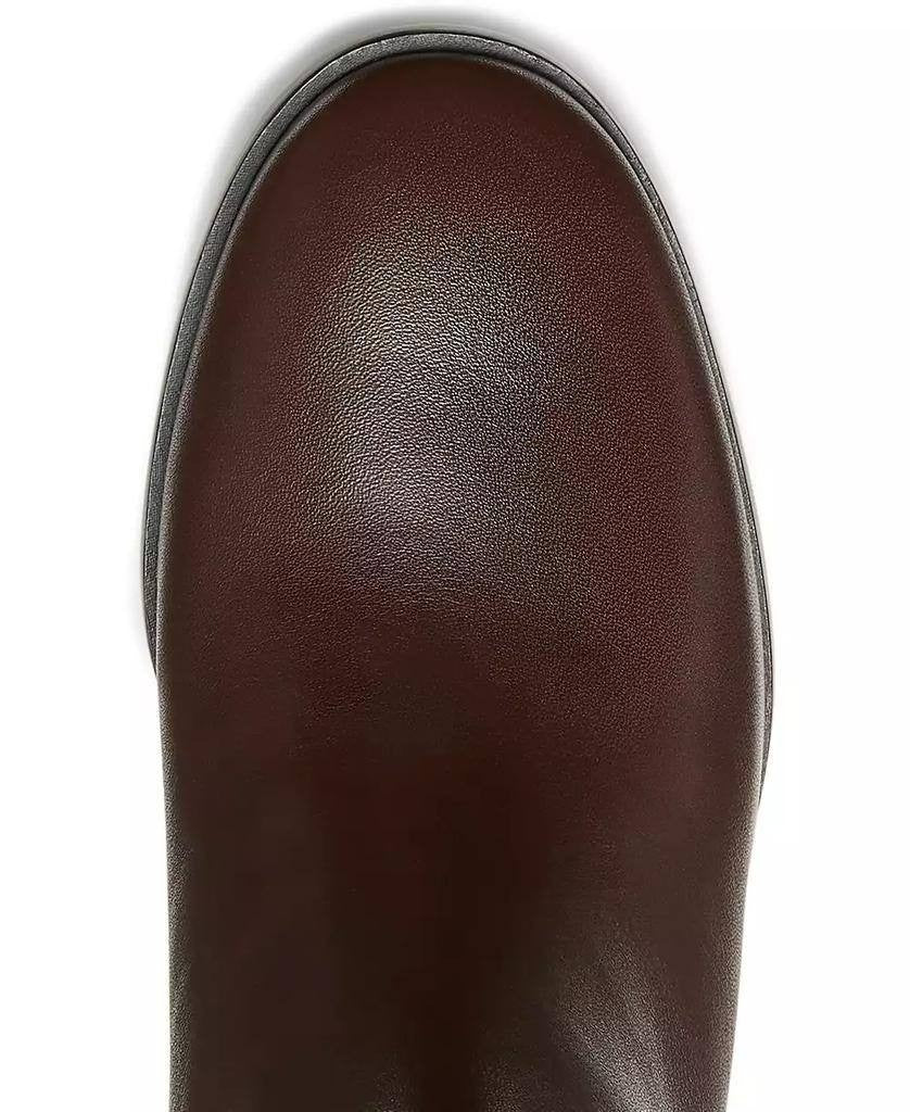 Kate Spade Aimee Boots 8.5B Hot Fudge Leather Tall Almond Toe NIB msrp$348