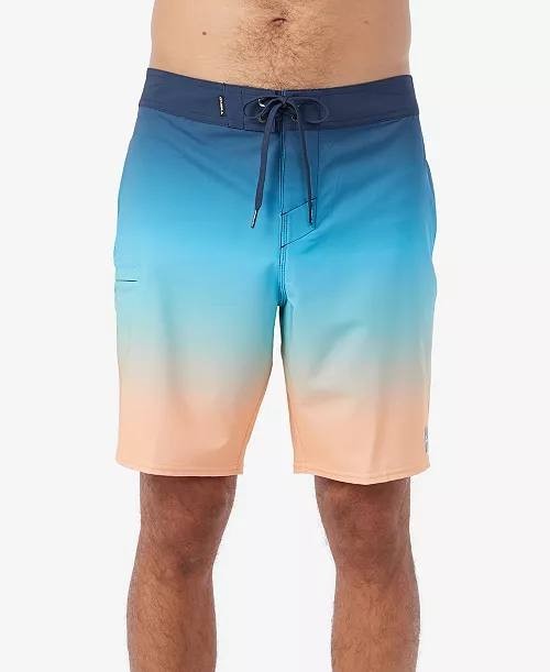 O’Neill Men’s Hyper Freak Heat Fade 19" Boardshorts Blue 42 $70 NWT