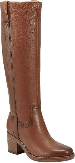 Marc Fisher Tall Boots 8.5M Natural Leather New in Box MSRP $259