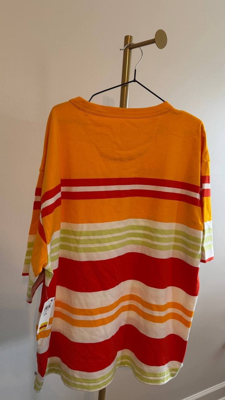 Mode of One Men’s Hollywood‑Stripe Relaxed‑Fit T‑Shirt XXL $39.50 NWT