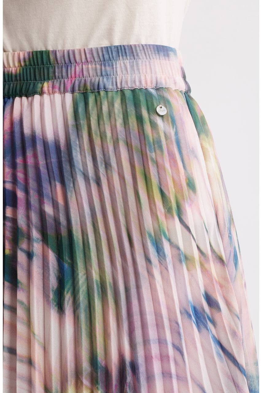 BOSS Vlissole Pleated Midi Skirt Open Misc 14 NWT $249
