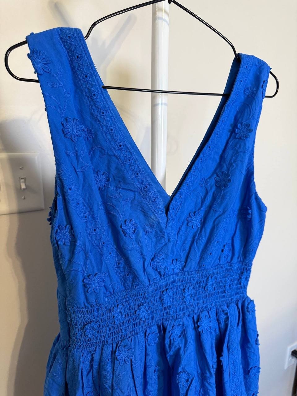 Taylor Floral Mini Dress – Blue-Size 8 – NWT