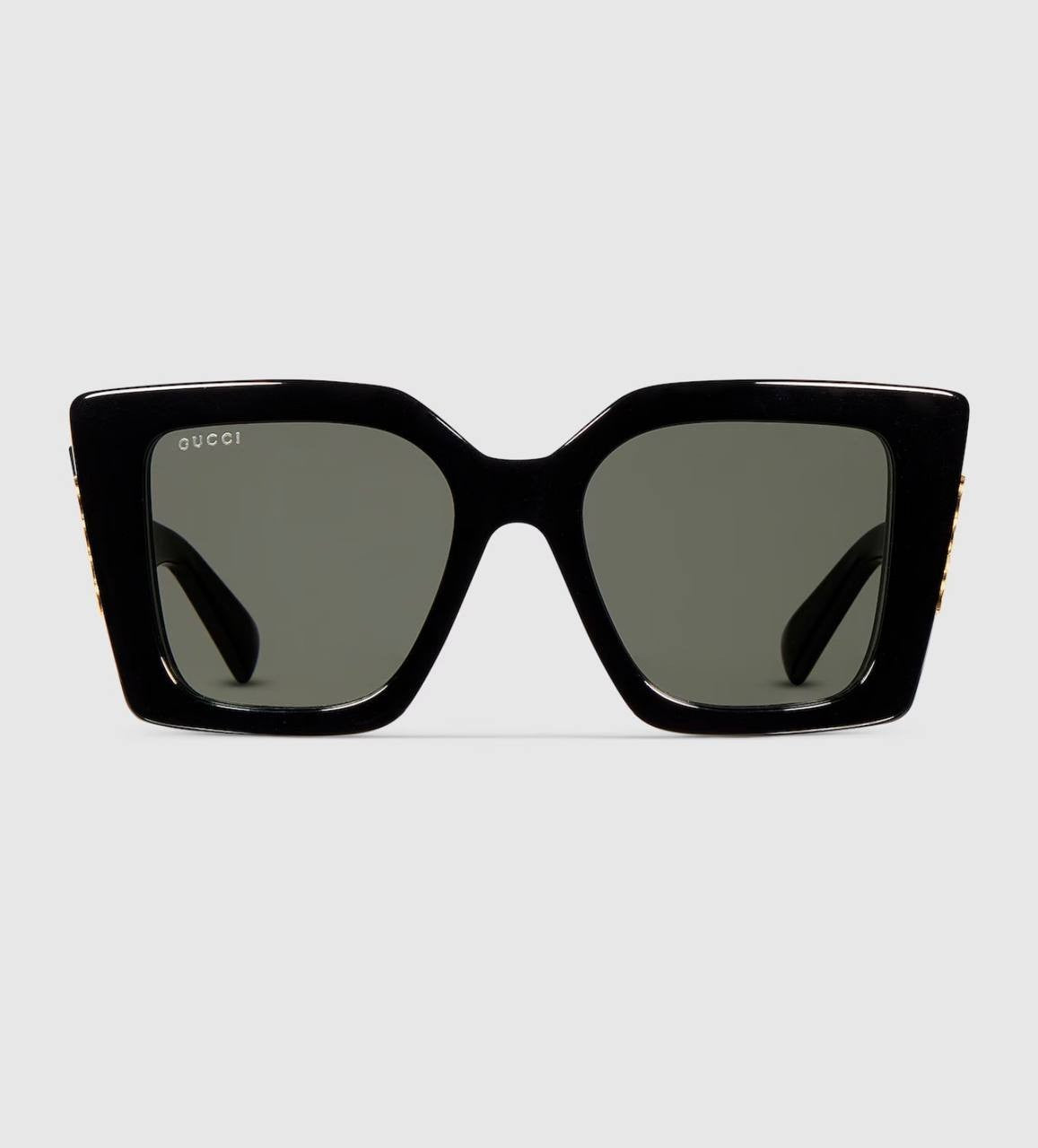Gucci  Cat‑Eye  Sunglasses  Black  OS  NWT  $575