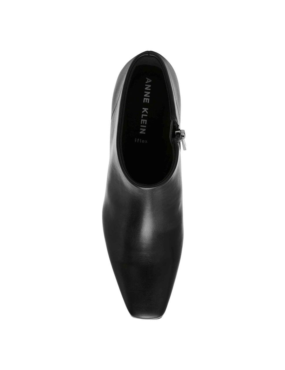 Anne Klein Percy Ankle‑Strap Shoes– Black Smooth – Size 6.5 – New in Box