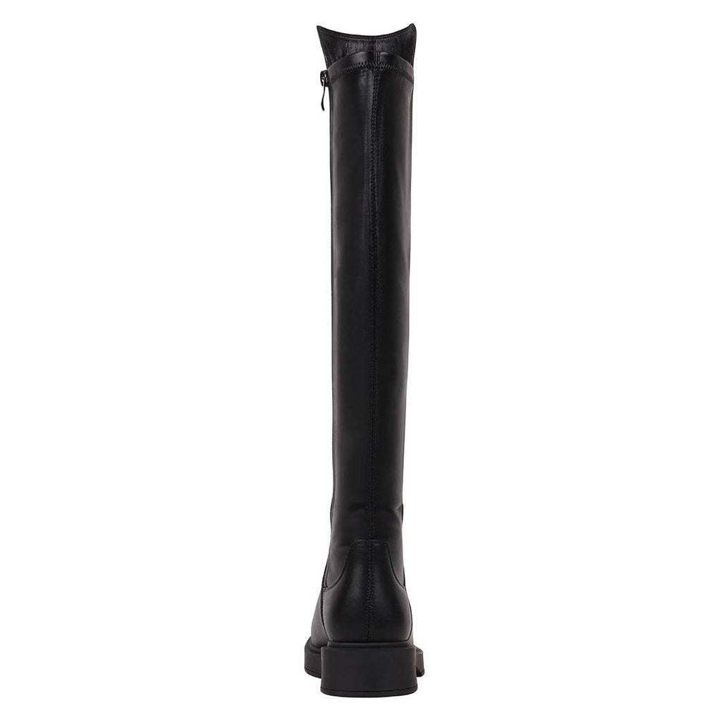 Ayla Black Wedge Boots – Size 9.5 – Vegan Leather – NIB