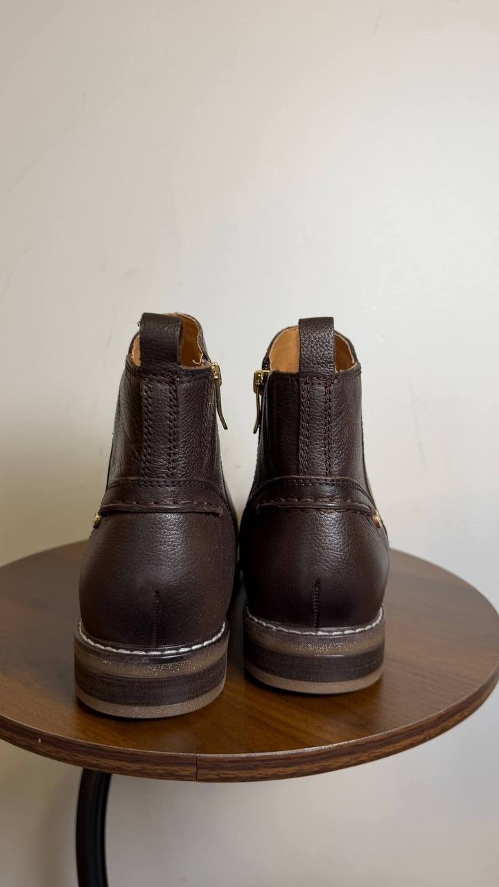 Easy Spirit Juna Leather Bootie Dark Brown Women’s 11M NWB $139