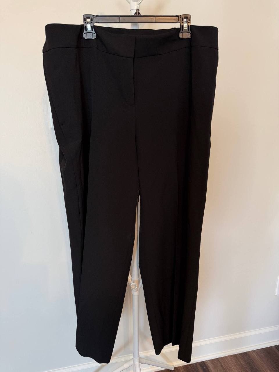 Kasper Stretch Crepe Wide‑Leg Trouser – Size 20 – NWT – $99
