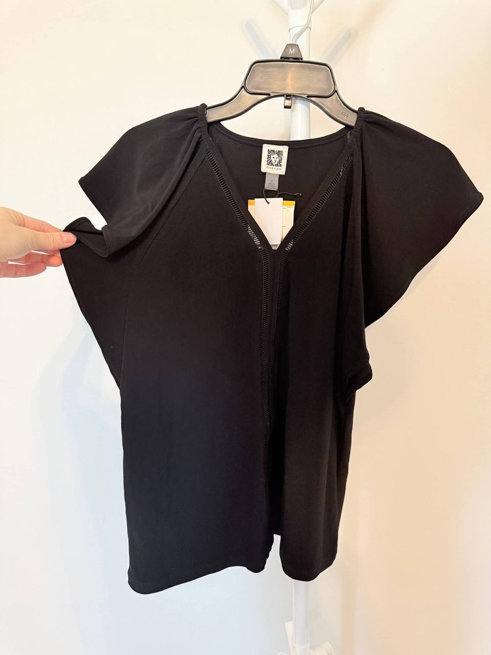 Anne Klein Textured Knit Top – Size S – NWT – $69
