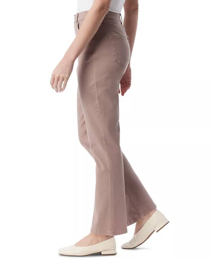 Gloria Vanderbilt Petite Amanda High Rise Straight Jeans Ube Rouge 10P NWT $48