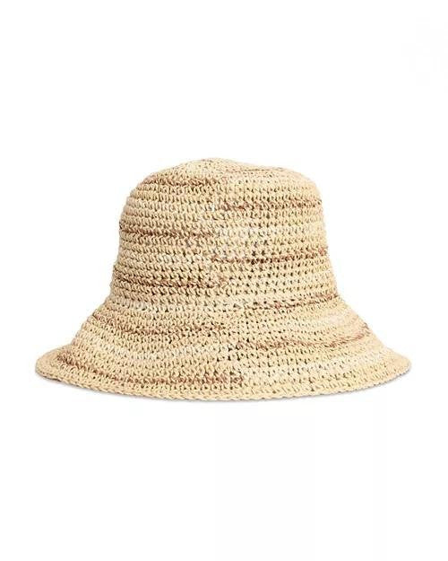 Barbour  Cloche  Hat  Natural  Paper  M  New  $60