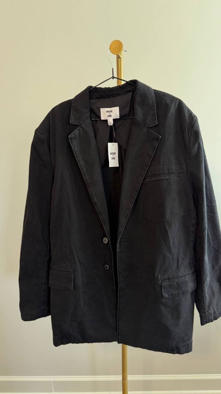 Mode of One Men’s Caray Denim Blazer Relaxed Fit L $139.50 NWT