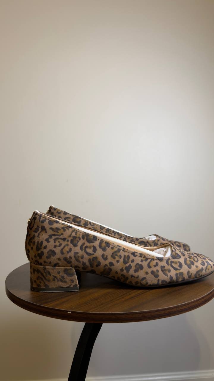 Easy Spirit Block Heel Pumps Leopard 10 M New With Box $99.00