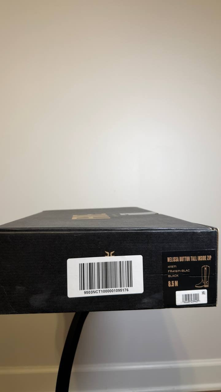 Frye Tall Boots Black 8.5 M New $318.00