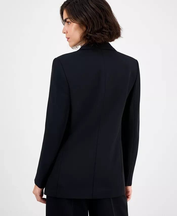 BOSS Orange Women’s One‑Button Blazer Black Size 14 NWT $199