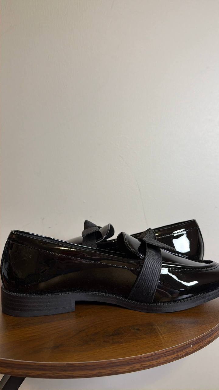 On•34th Women’s Bow Loafers 6.5M Black Man-Made – New in Box MSRP $69.90