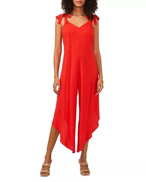 Vince Camuto Tie‑Shoulder Jumpsuit – Size L – NWT – $69