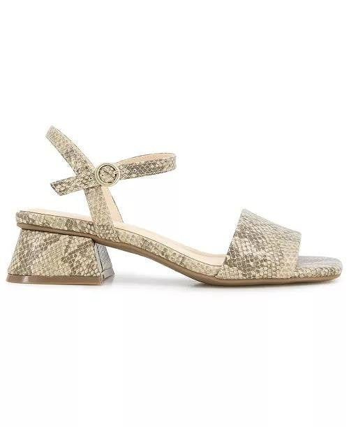 Reaction  Kenneth  Cole  Dress Sandals  Taupe Clair  Multi  8M  New  $79