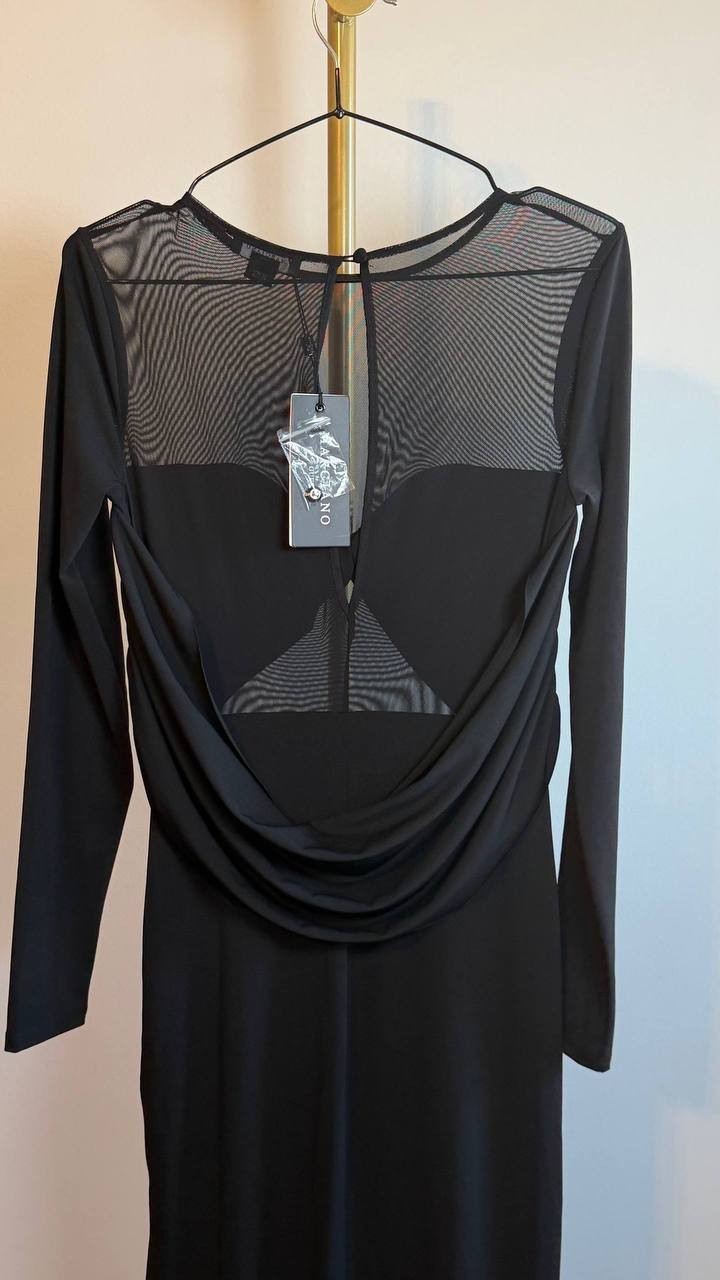 Marciano by Guess Eco Audrina Maxi Dress Black Size 6 NWT $280