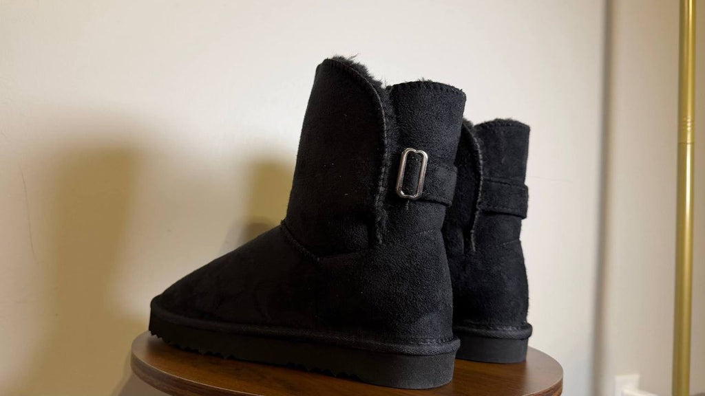 Style&Co Black Microfiber Cold Weather Boots 8M NIB MSRP $69.90