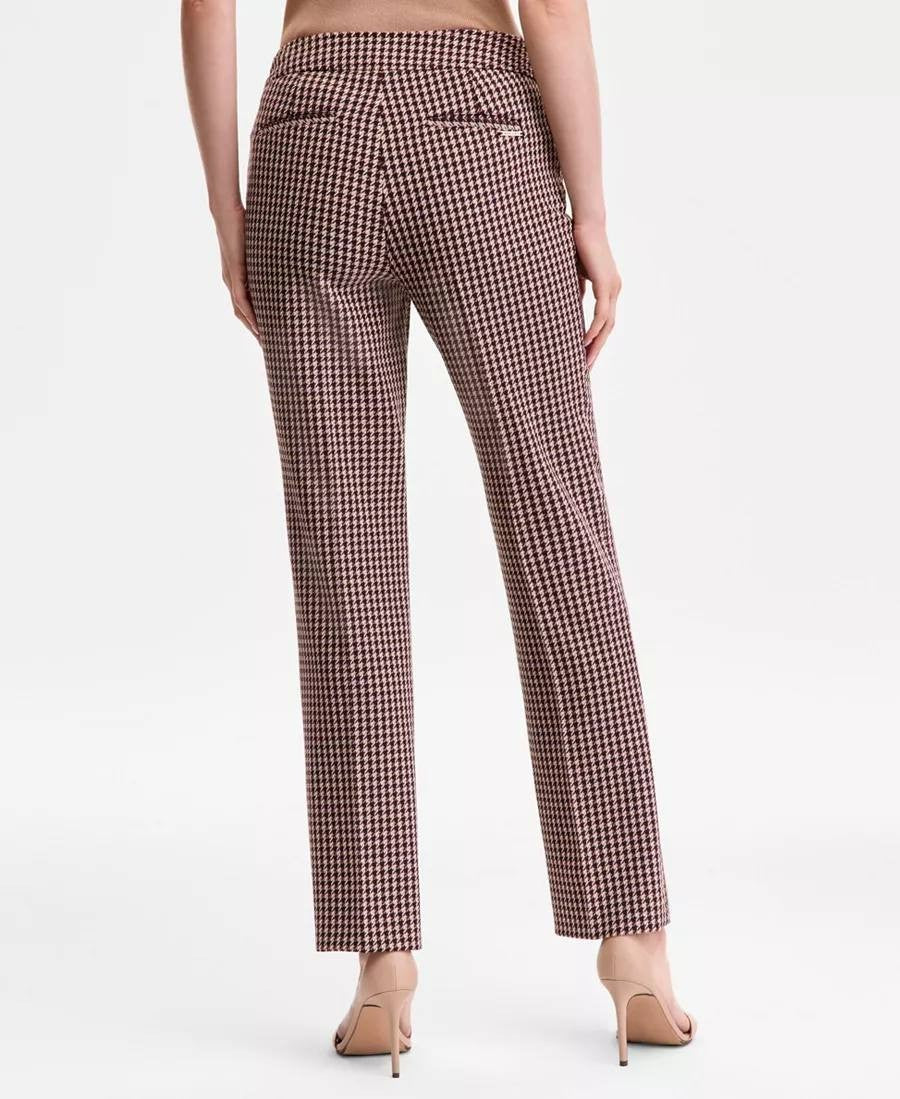 Anne Klein Bootcut Houndstooth Print Pants – Size 14 – NWT – $99