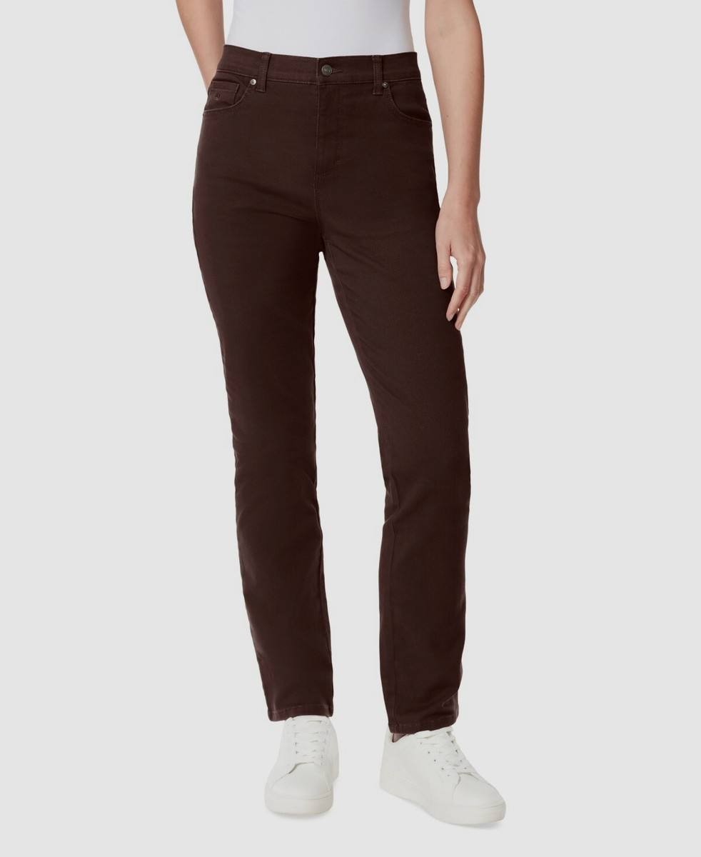 Gloria Vanderbilt Women’s Pants –Coffee Roast–  Size 12 – NWT – Classic Fit