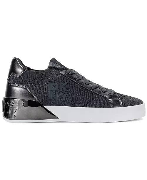 DKNY Women’s Sneakers 7.5 Gunmetal Man-Made – New in Box MSRP $129