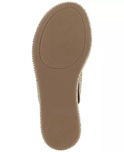 Wild  Pair  Wedge  Sandals  Bling  8.5M  New  $79.50