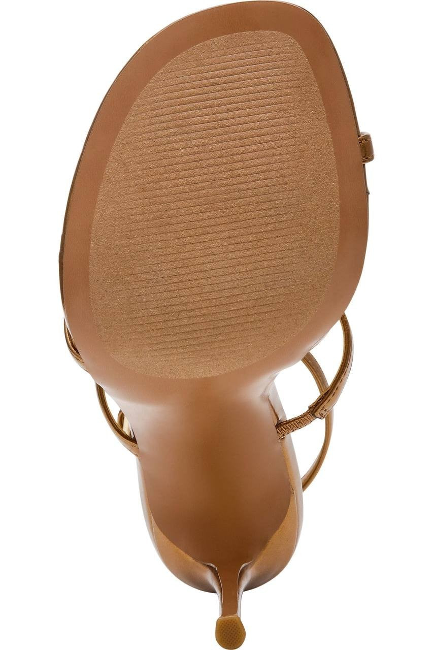 Steve  Madden  High  Heel  Sandals  Bronze  7  New  $139
