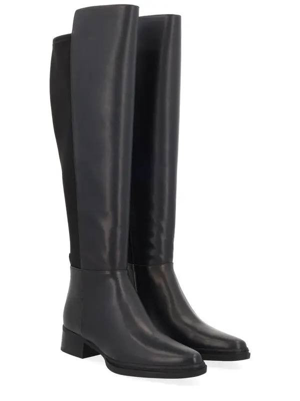 Michael Kors Lex Boots 7M Black Man‑Made Knee‑High Designer Style NIB msrp$246