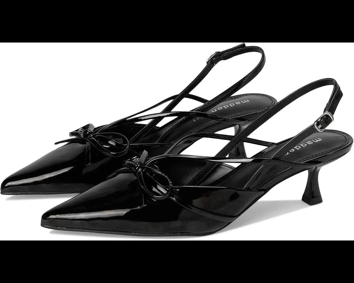 Madden  Girl  Slingback  Pumps  Black  6.5  New  $55