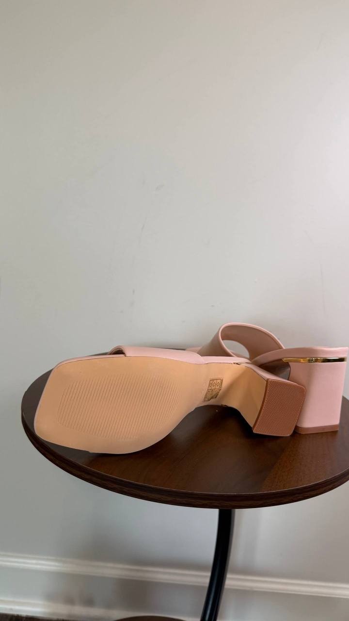 G.C. Shoes Soho Sandals 7.5 Nude Vegan Leather NIB [minor flaw] msrp$59.99
