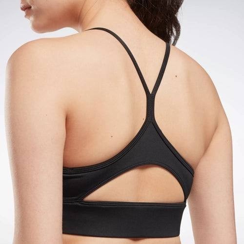 Reebok Workout Ready Sports Bra Black M NWOT $35