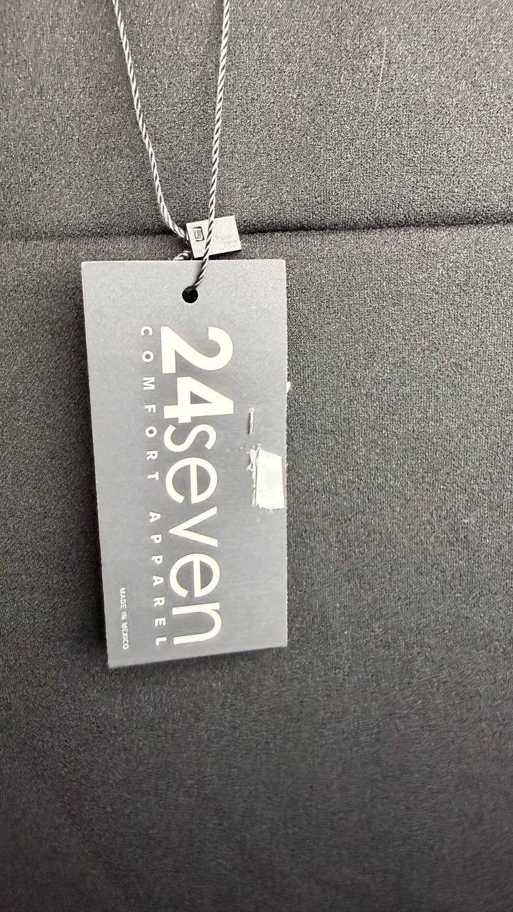 24seven Comfort Apparel A‑Line Skirt Black 2X NWT $50