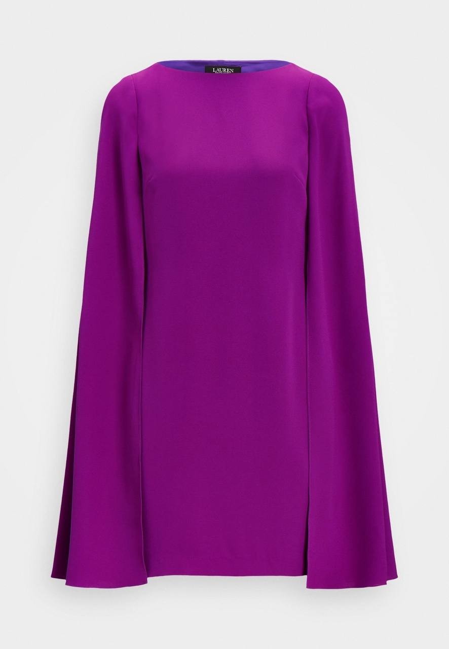 Lauren Ralph Lauren Women’s Purple Cocktail Party Dress Size 4 NWT $195