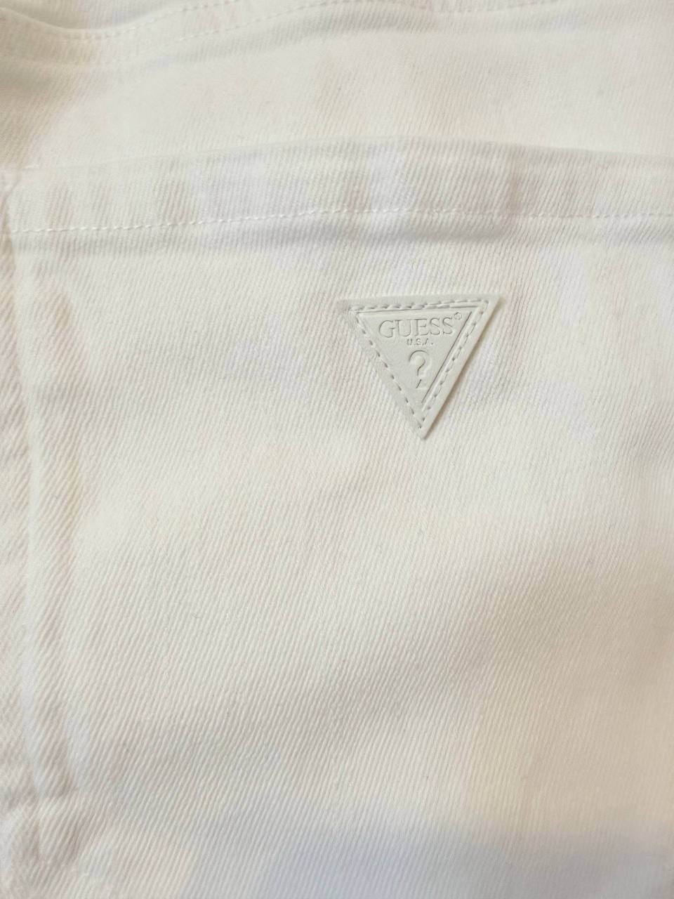 Guess Mardi Wide‑Leg Jeans – White – Size 28x32 – NWT – $138
