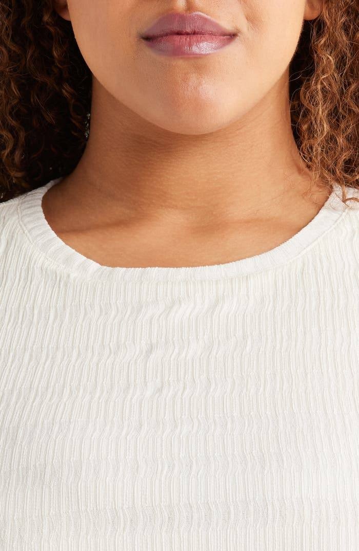 Anne Klein Pucker Wave Sweater Tank – Plus 1X – NWT – $69