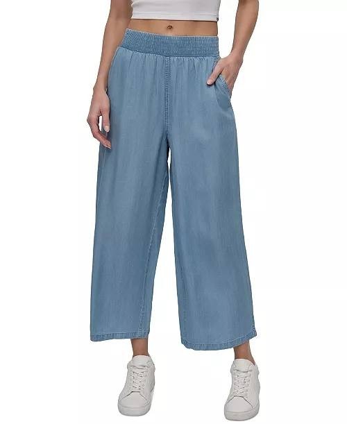 DKNY Jeans Pull‑On Wide‑Leg Ankle Pants – Size XL – NWOT – $79
