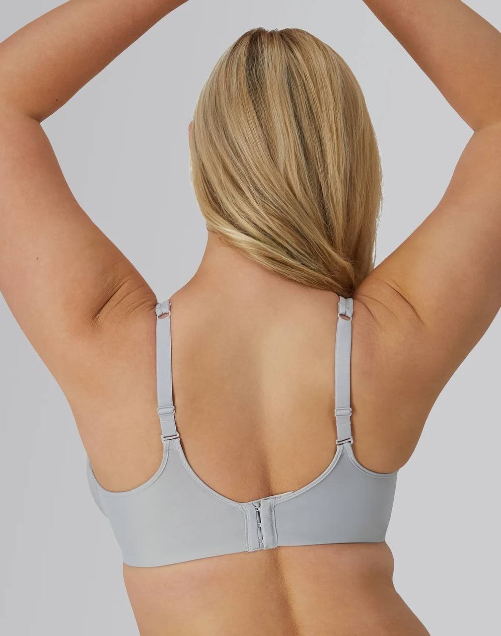 Paramour by Felina Lightly Lined Mesh Balconette Underwire Bra Gray 36G