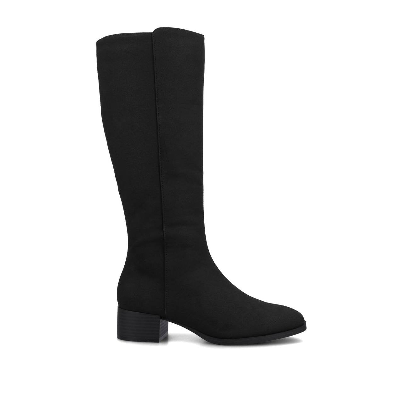 Journee Collection Women’s Devri Knee High Boots Black 8M, MSRP 122$ NWB