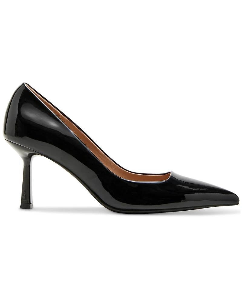Madden Girl Black Patent Man‑Made Pointed Toe Pumps 8 New in Box MSRP $59